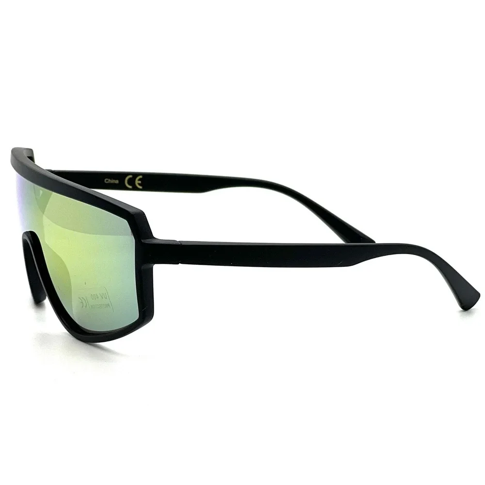 Sunglasses Red Fire Mirrored Reflective Lens‎ Sport Outdoor Driving Lentes Gafas